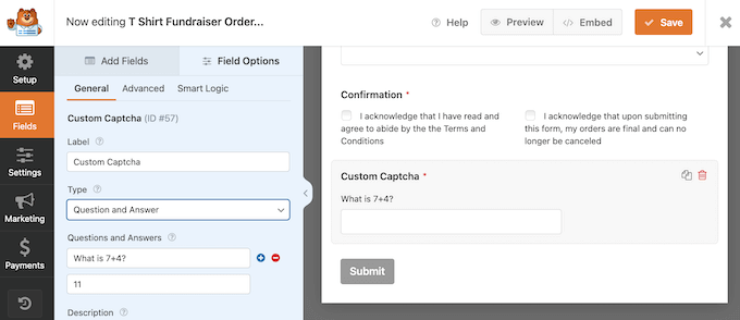 Habilitando captcha em seu site ou blog Habilitando captcha em seu site ou blog