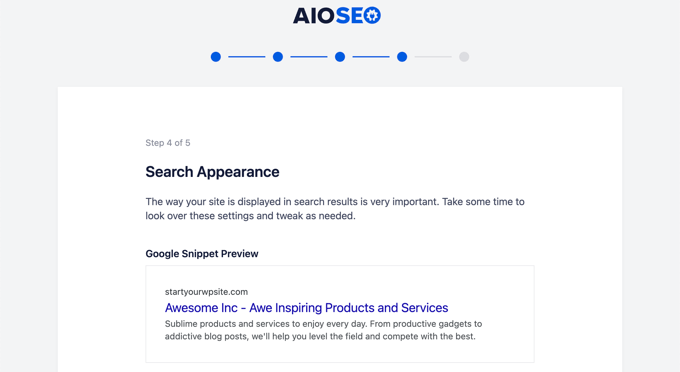 Personalizando a aparência de busca do seu site usando o AIOSEO Personalizando a aparência de busca do seu site usando o AIOSEO
