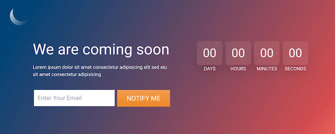 Projetando uma página de "em breve" para seu site ou blog Projetando uma página de "em breve" para seu site ou blog