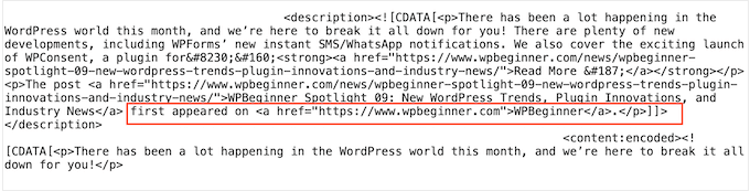 Como eu uso um feed RSS personalizado no WPBeginner Como eu uso um feed RSS personalizado no WPBeginner